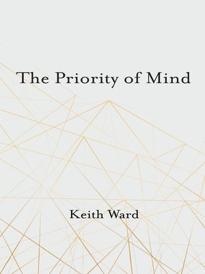 cover image of The Priority of Mind